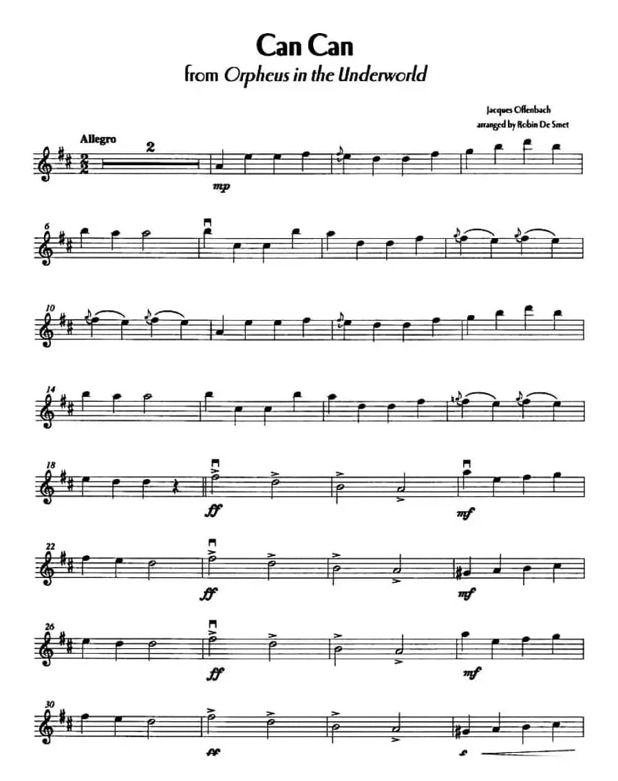 CAN CAN（康康舞曲、版本二）