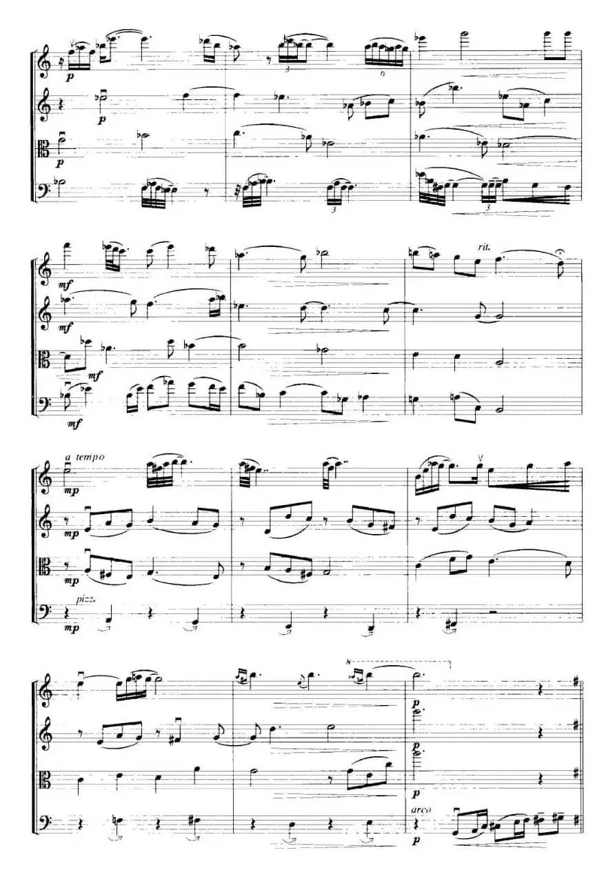 第二弦乐四重奏