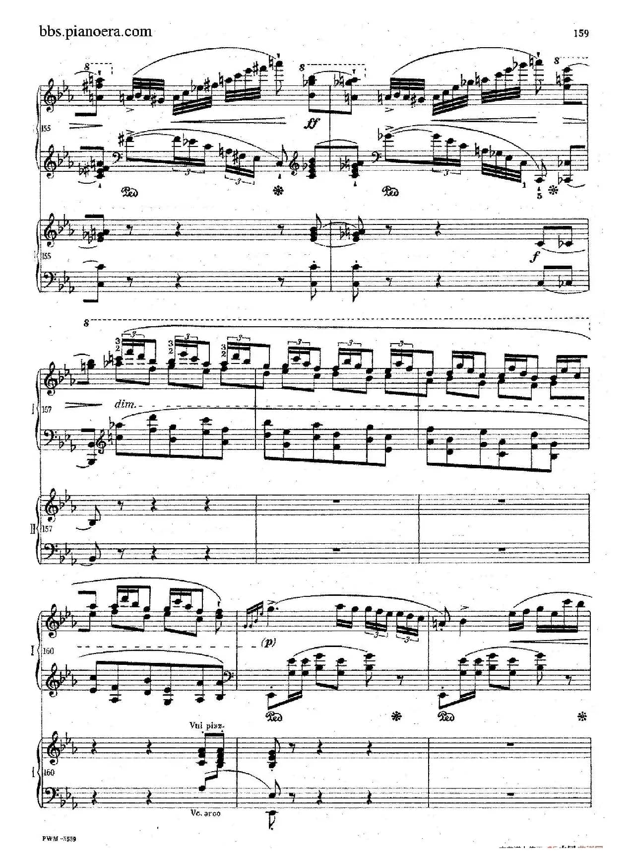 Grande Polonaise Brilliante Preceded by an Andante Spianato Op.22（平静的行板与华丽的波兰舞曲·双钢琴版）