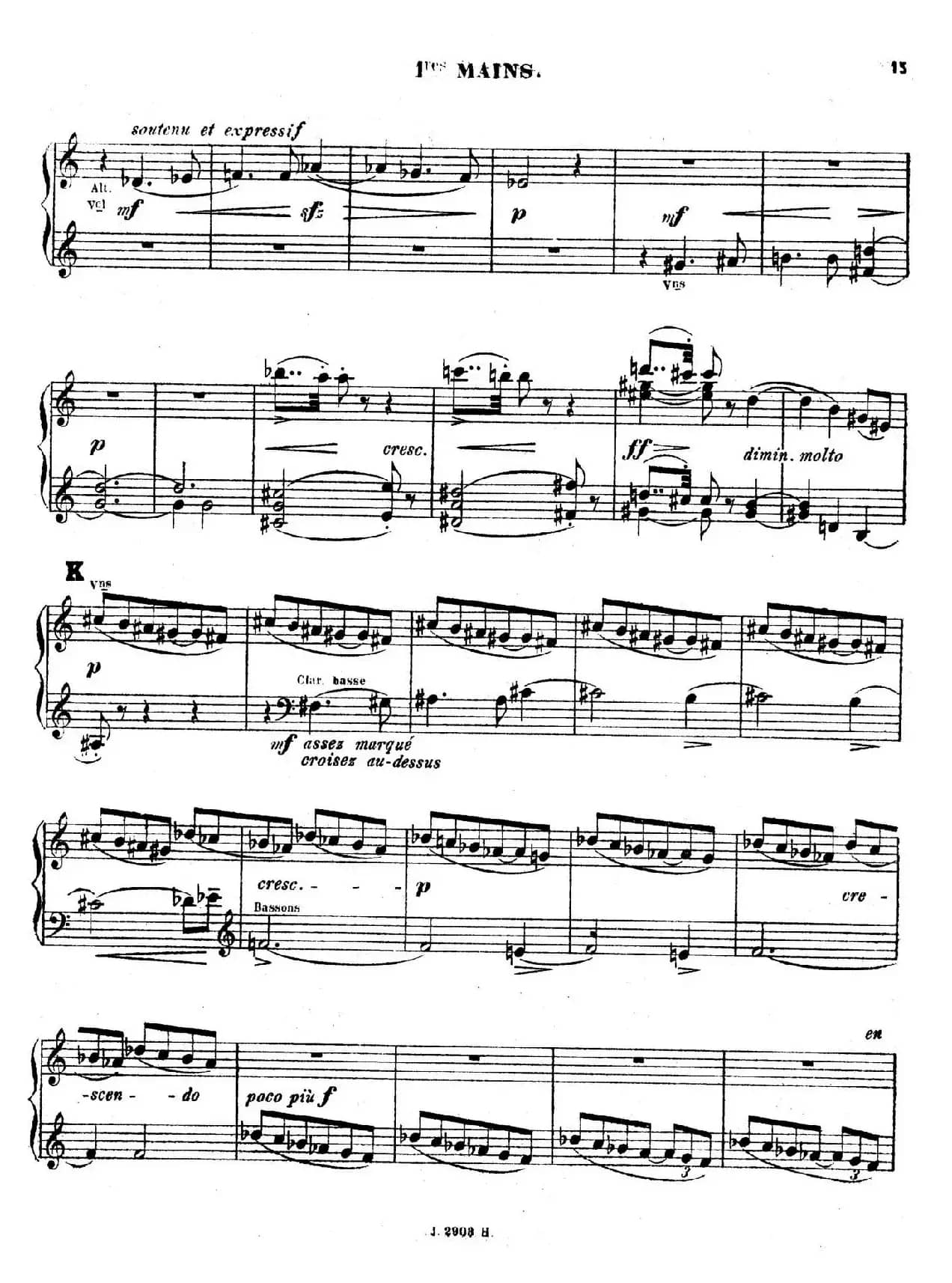 Symphony on a French Mountain Air Op.25（法国山歌交响曲·双钢琴·Ⅰ）