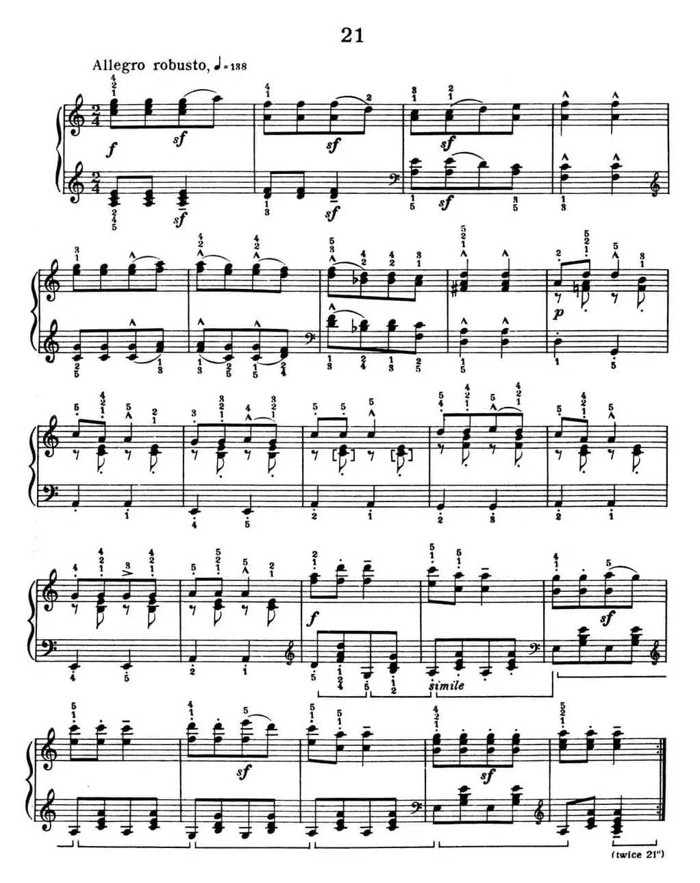 For Children Sz.42（献给孩子们·21）