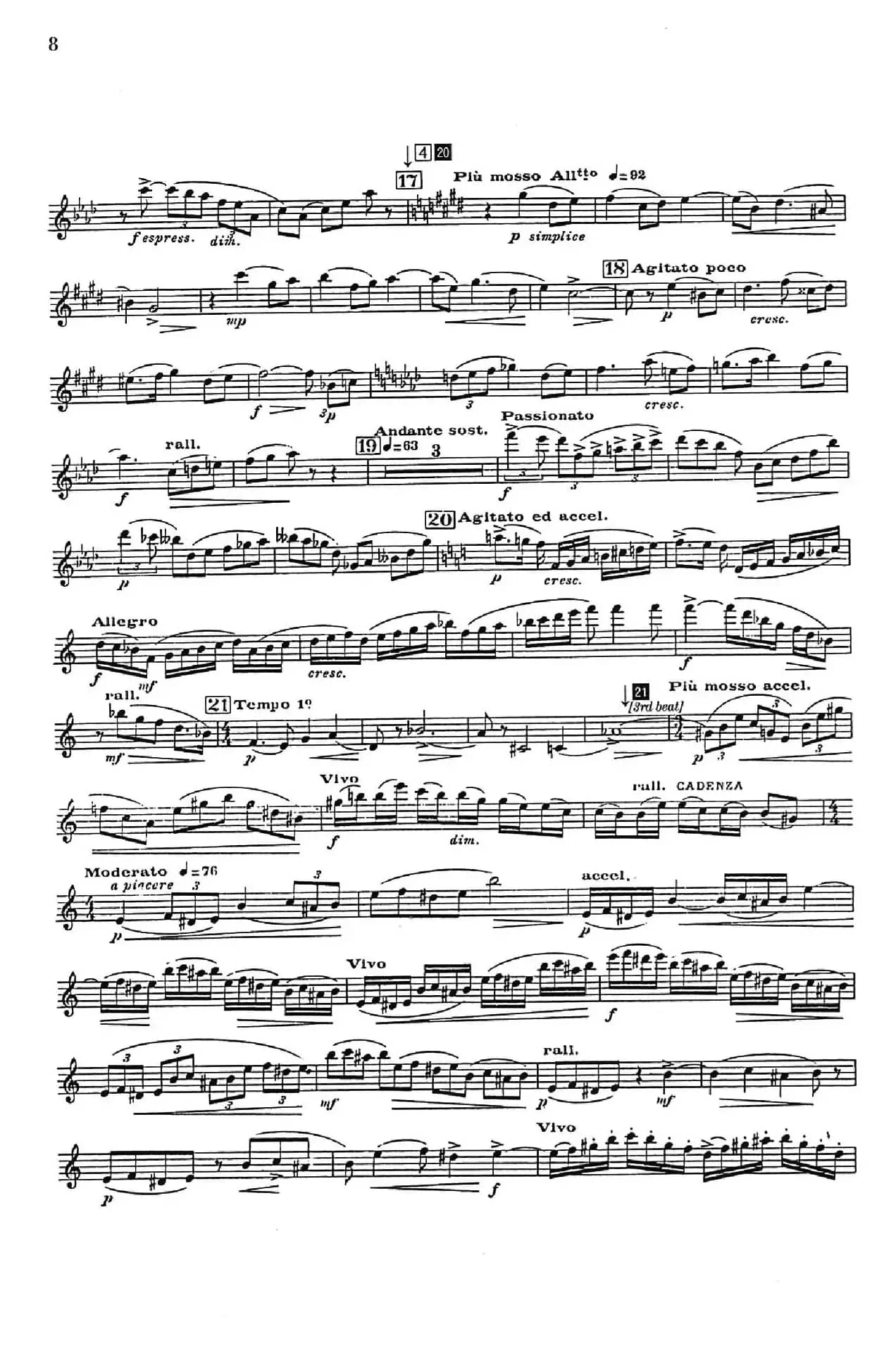 Glazunov Op.109（格拉组诺夫协奏曲Op.109）（中音萨克斯分谱）