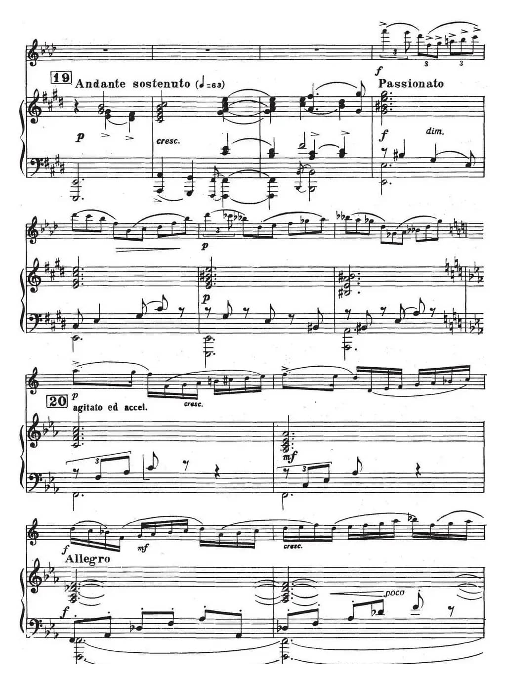 Glazunov Op.109（格拉组诺夫协奏曲Op.109）（萨克斯+钢琴伴奏）