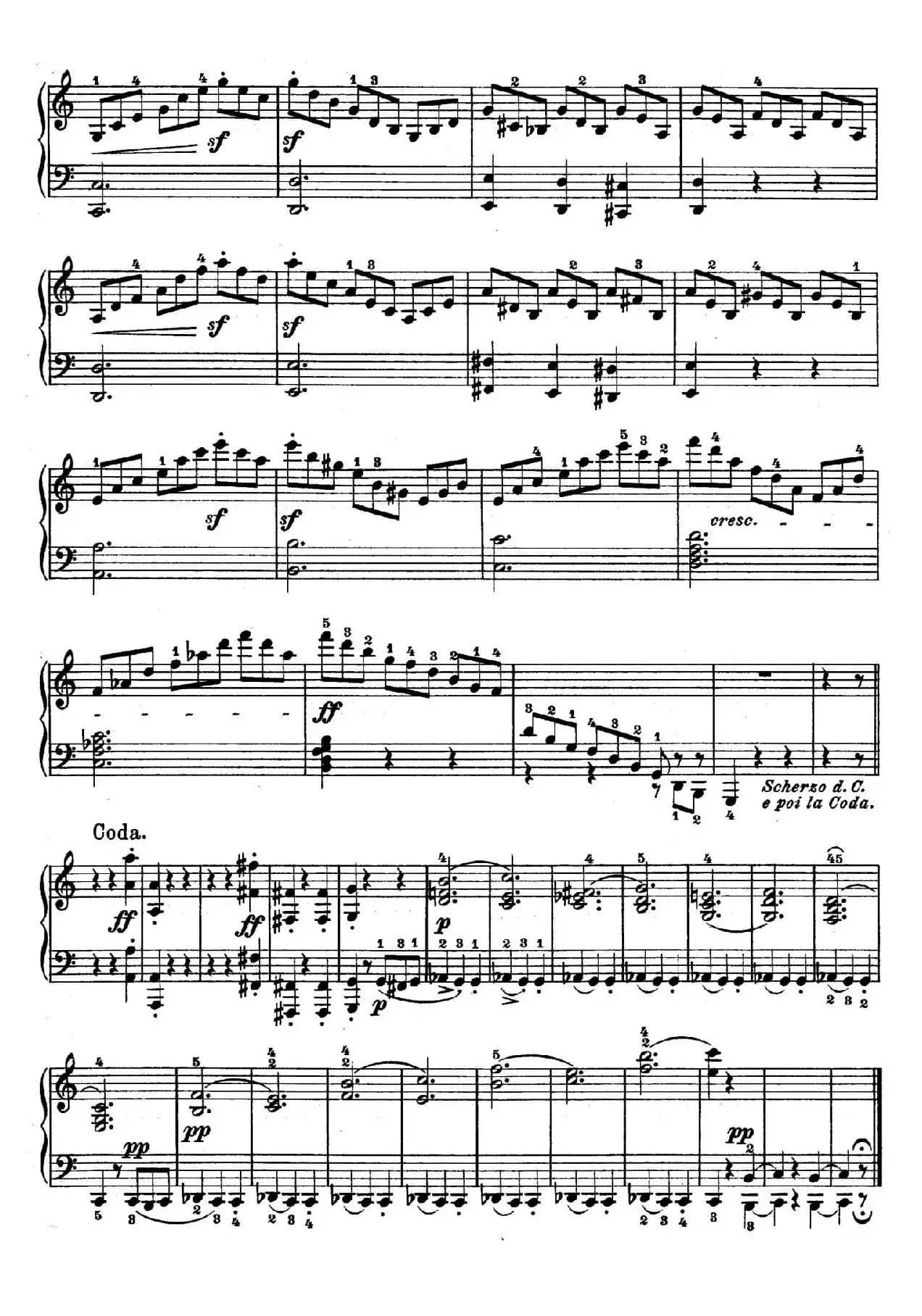 Piano Sonata in C Op.2 No.3（C大调第三钢琴奏鸣曲）
