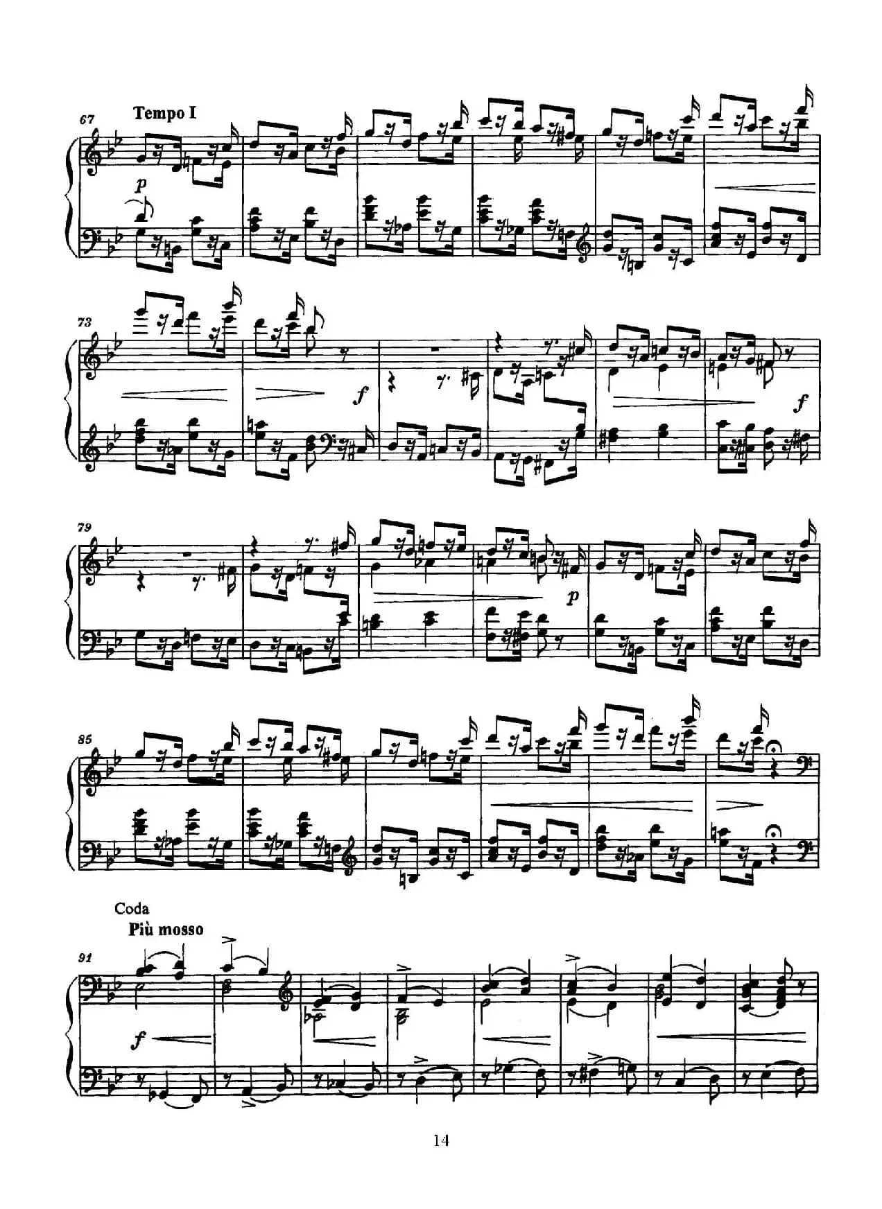 Arabesques Op.4(阿拉伯风格曲)(3)