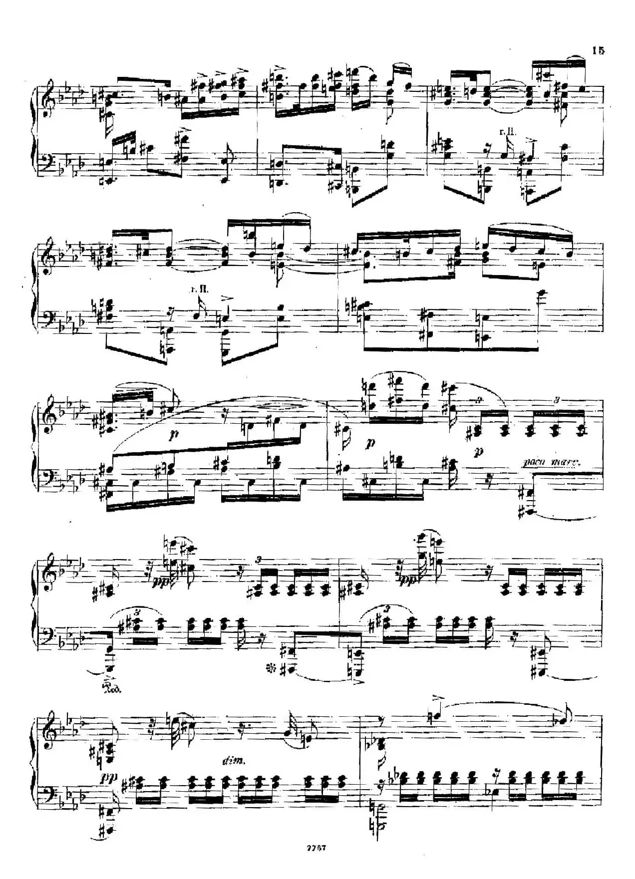 Phantasien Am Clavier Op.36（幻想曲集·第三首）