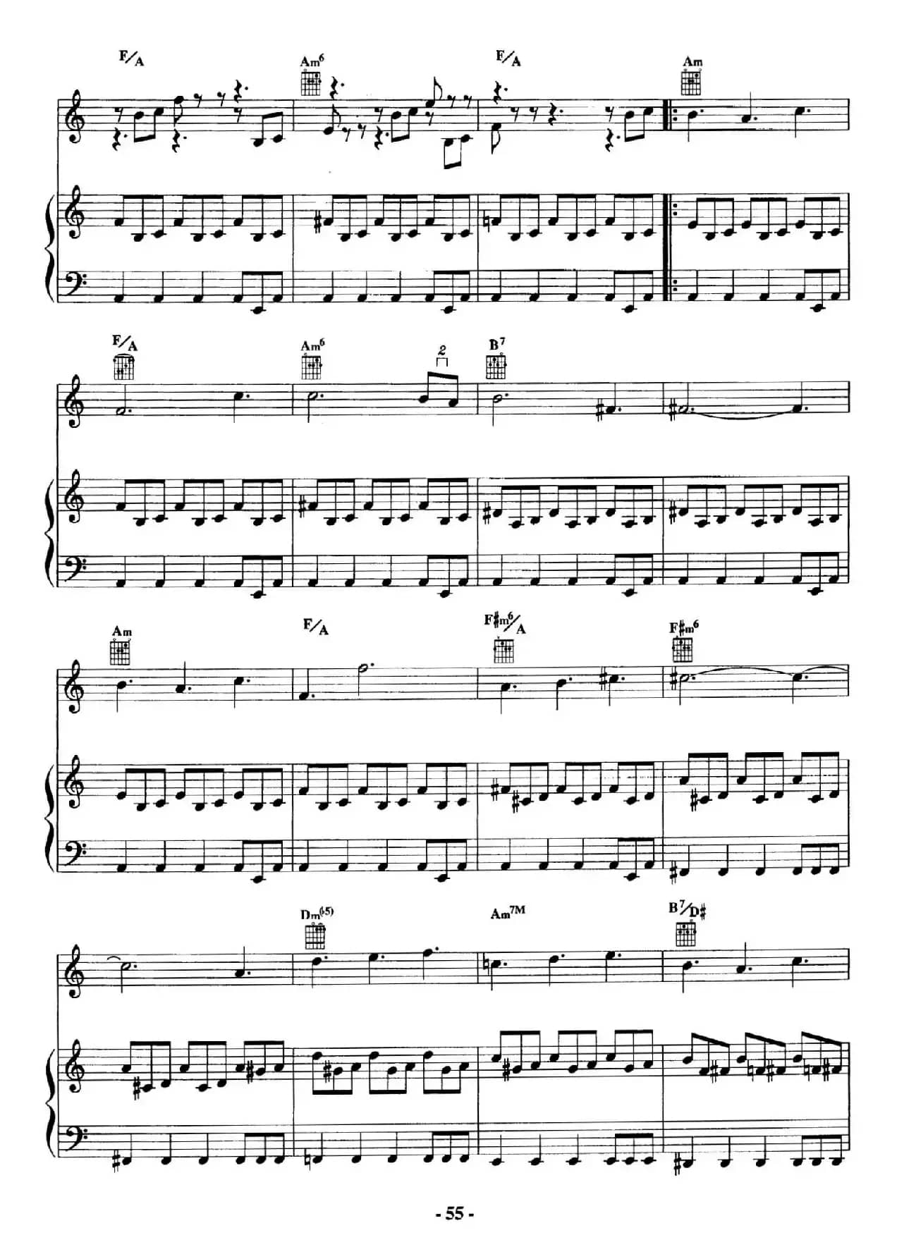 电影配乐大师莫瑞康最佳20首钢琴谱（Best of Ennio Morricone·16）