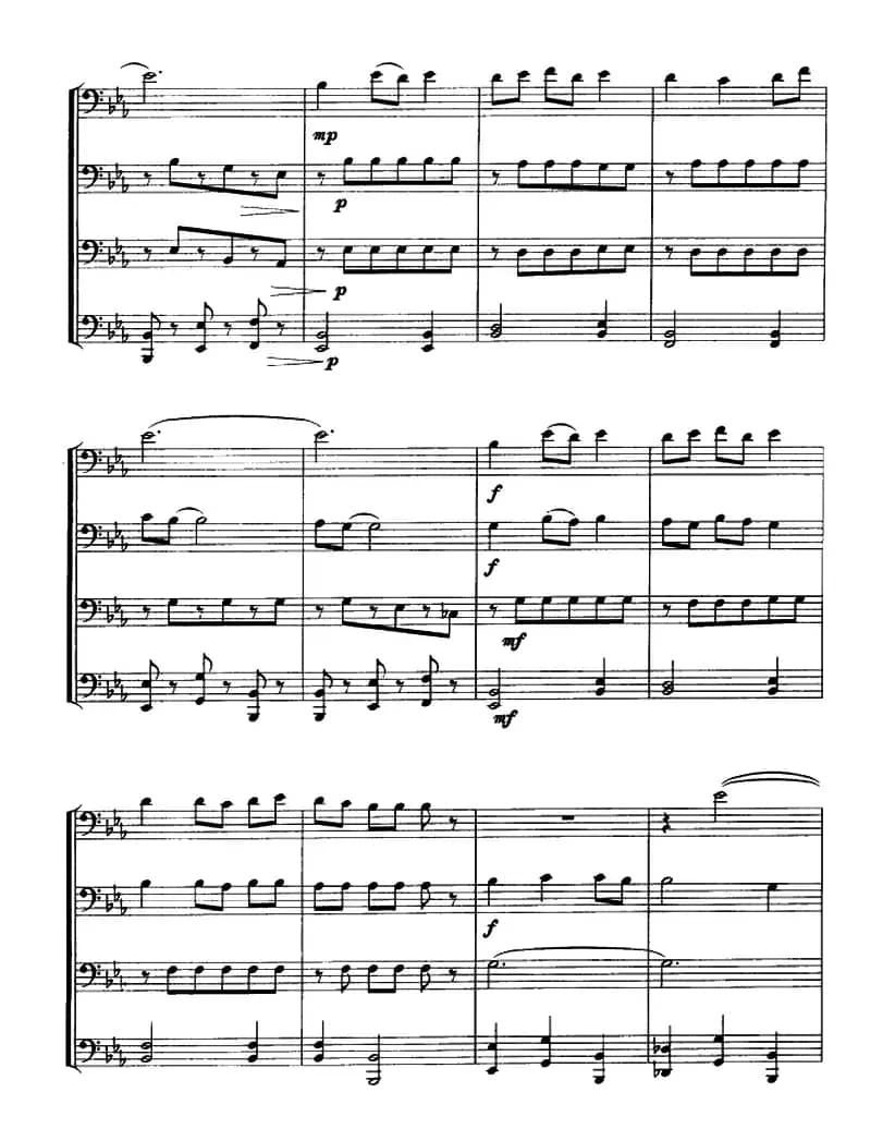 玛依拉 （长号四重奏）