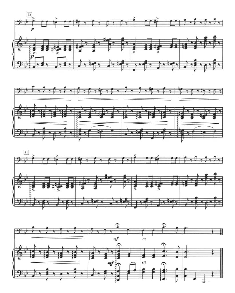 萤火虫（长号+钢琴伴奏）