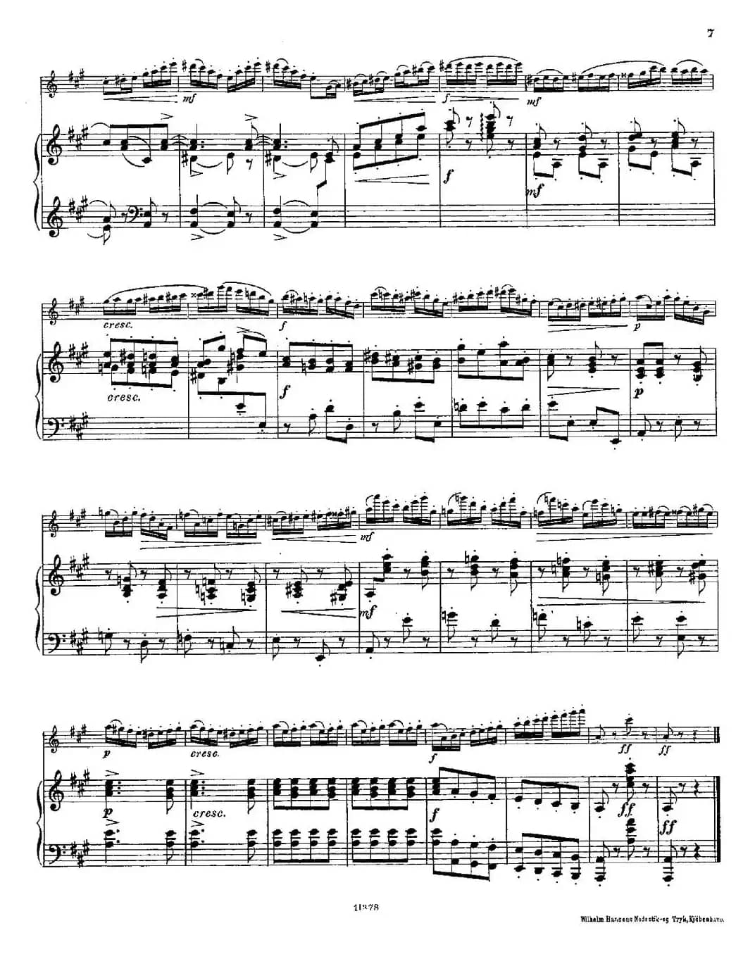 Le Tourbillon（Op.57 No.3）（长笛+钢琴伴奏）