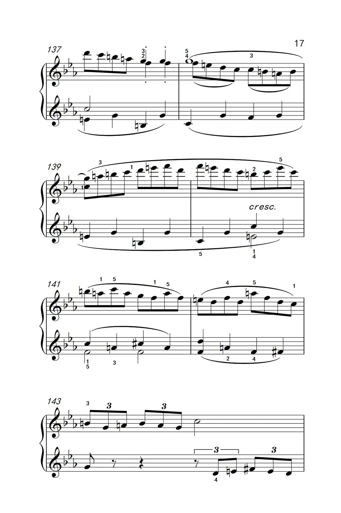 第八钢琴奏鸣曲（悲怆） 快板的回旋曲