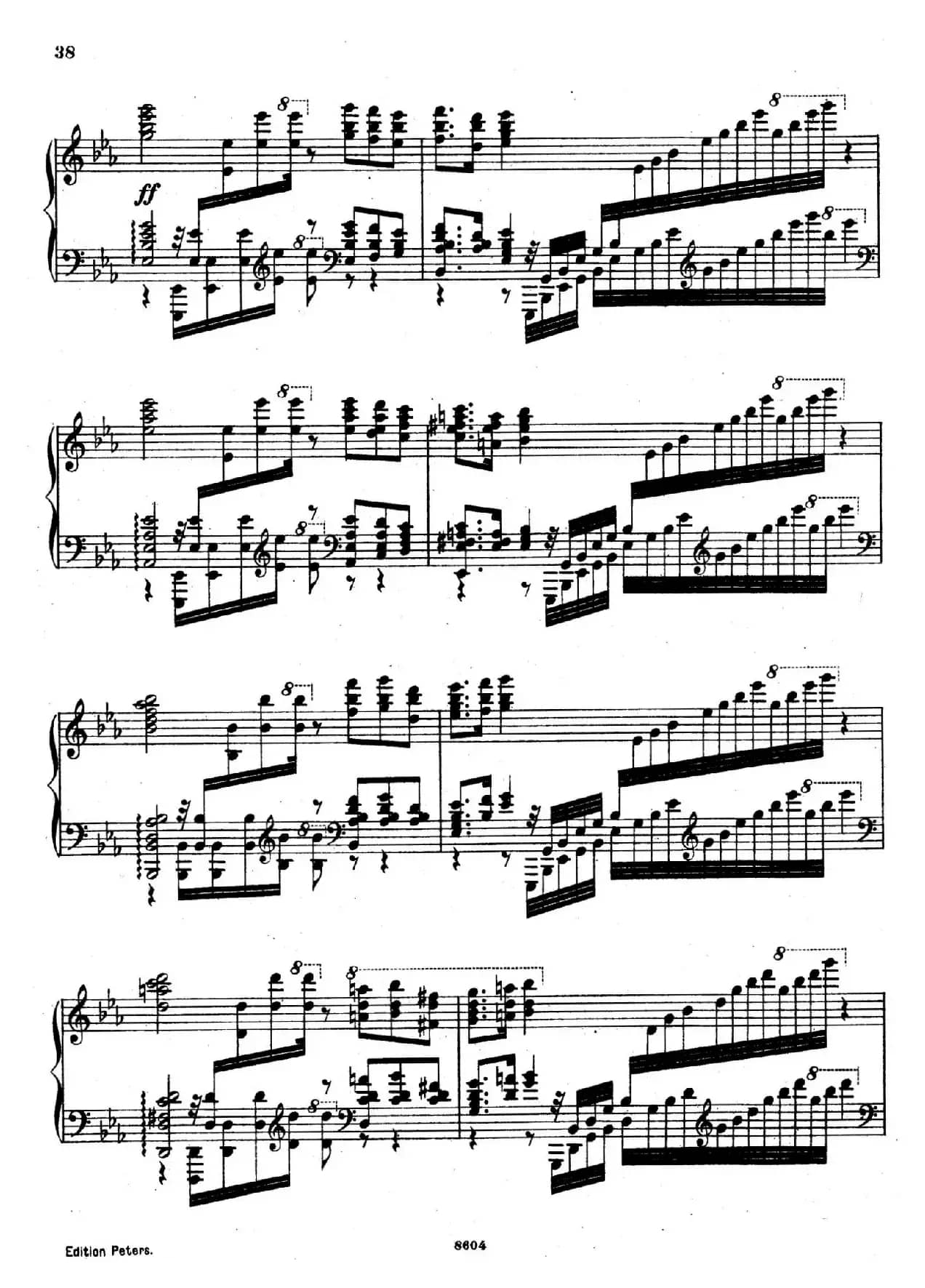 Six Etudes Op.23（6首练习曲·Ⅳ）