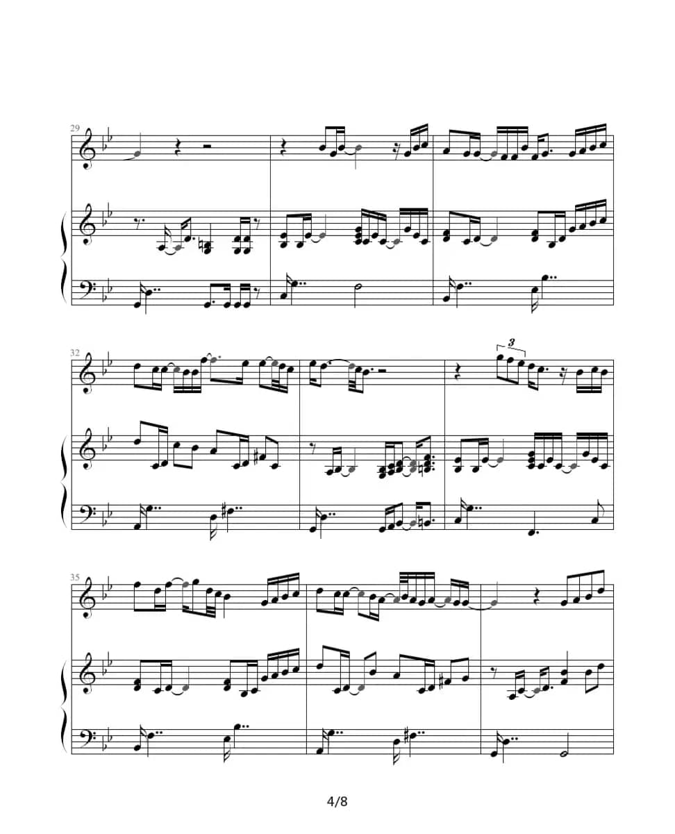 习惯（Poison Ivy）（钢琴伴奏谱）