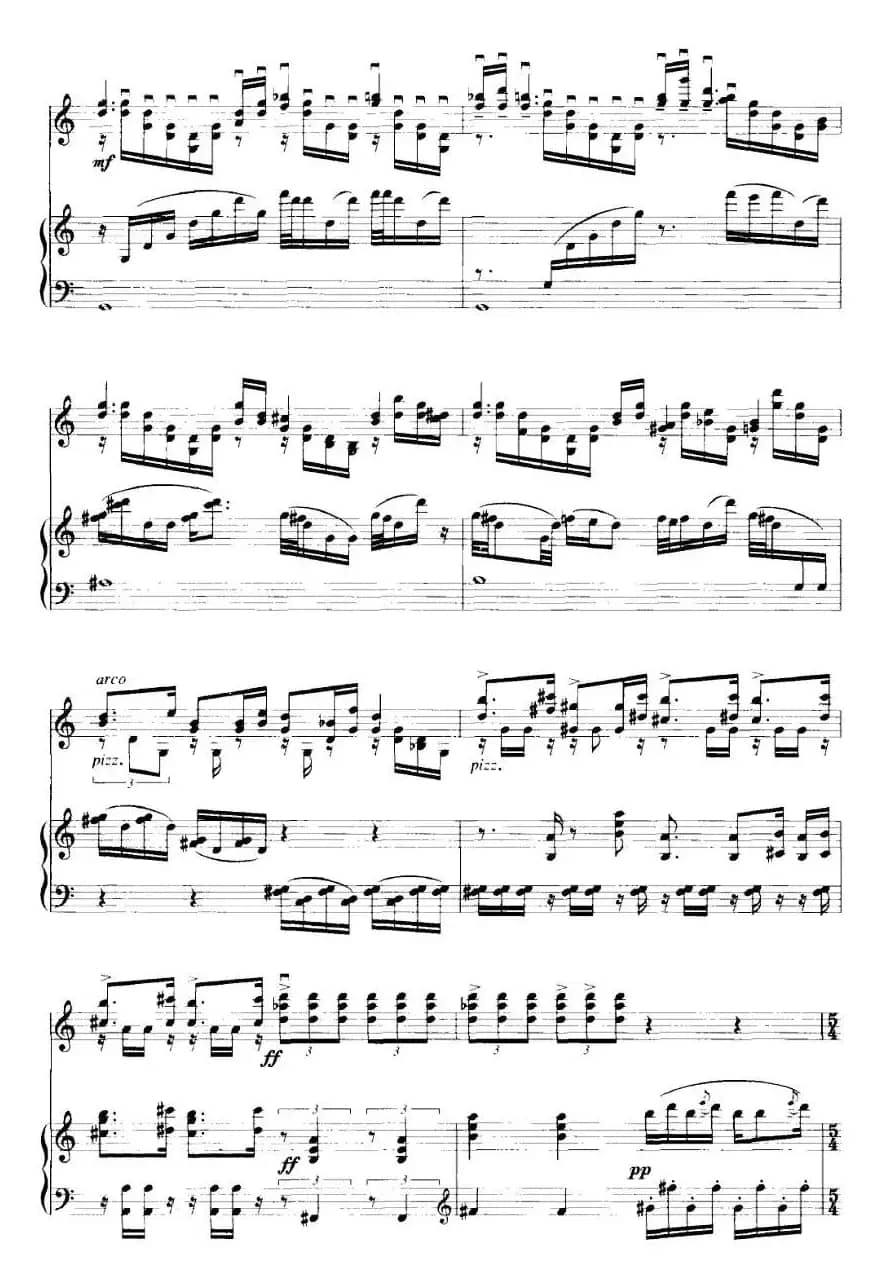 舞！舞！！（小提琴+钢琴伴奏）