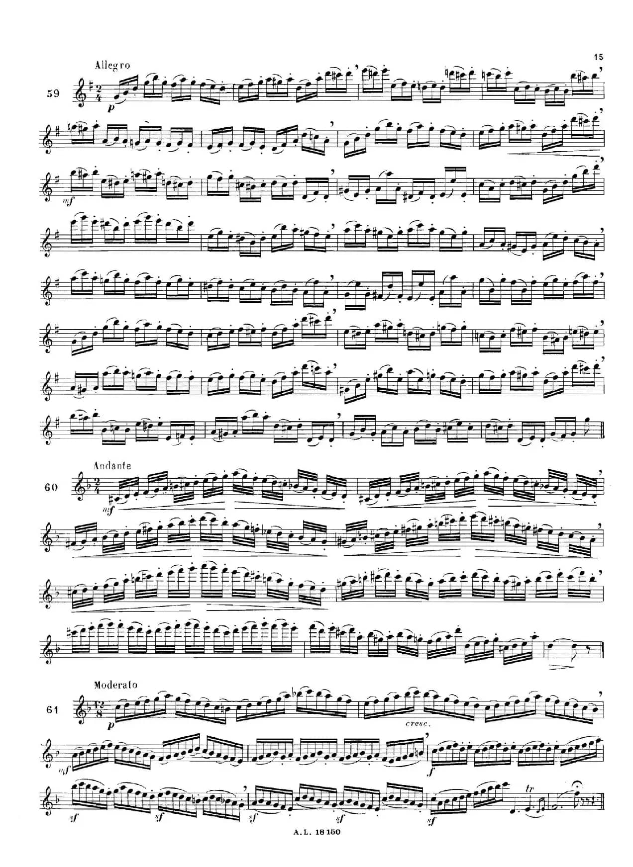 简易练习曲100首