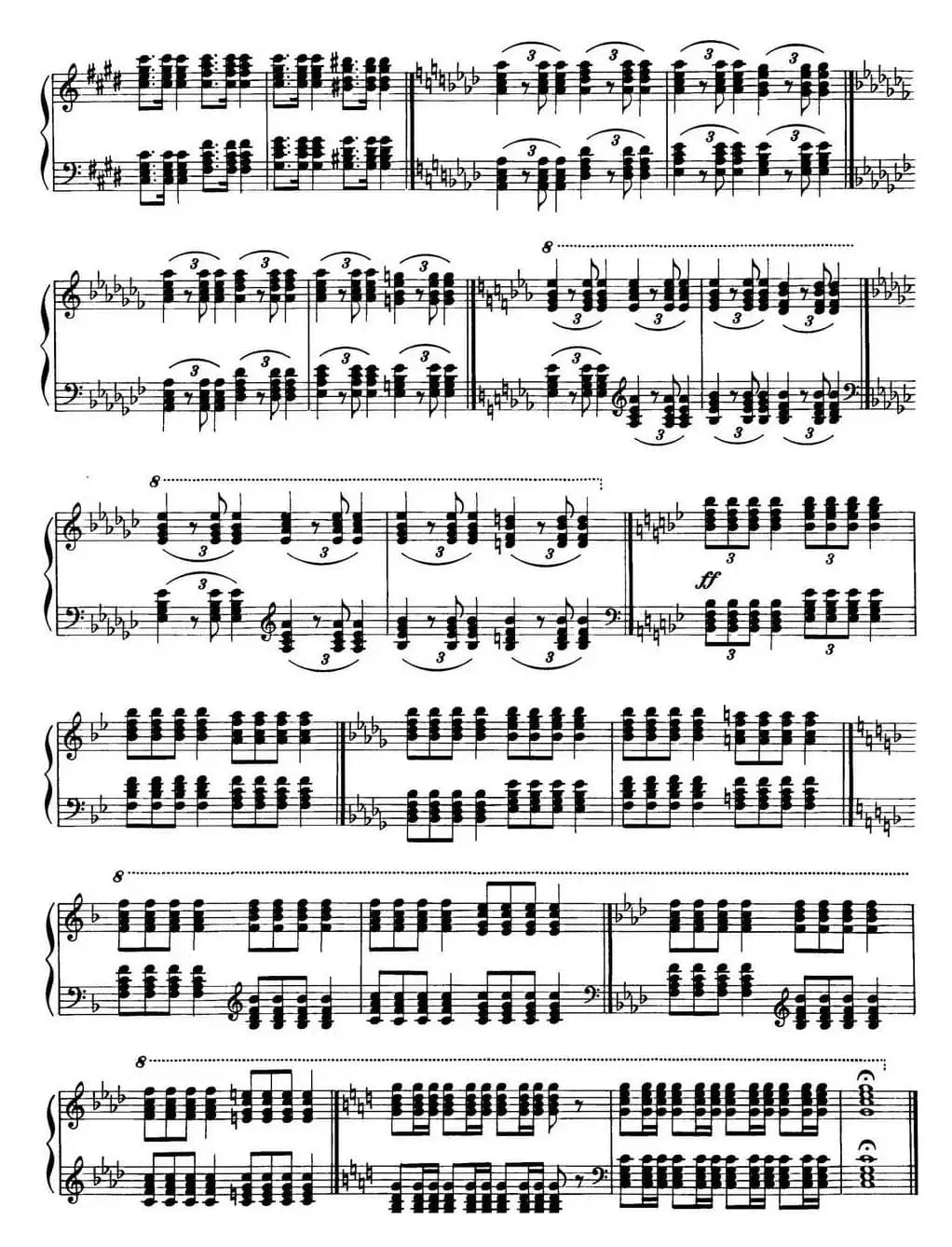 Technical Exercises S.146（李斯特钢琴技巧练习 BOOKⅠ）