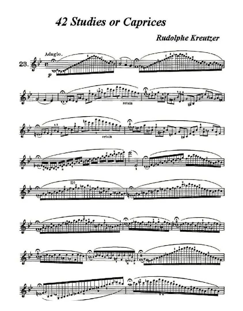 42首练习曲或隨想曲之23