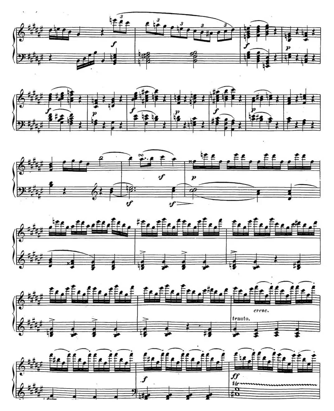 贝多芬钢琴奏鸣曲24 泰丽莎 升F大调 Op.78 F-sharp major