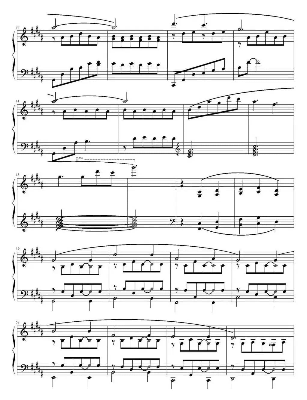 鸽子回旋舞（选自纯钢琴专辑《流动的城市》）