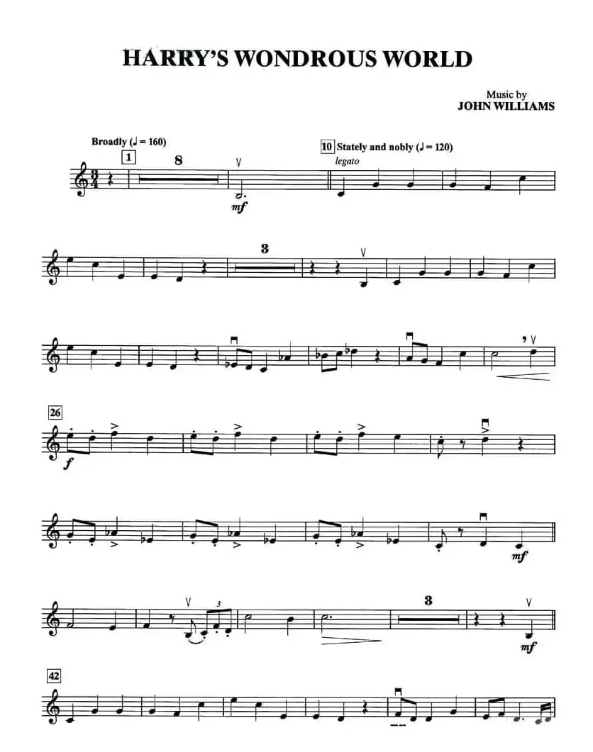 HARRY'S WONDROUS WORLD