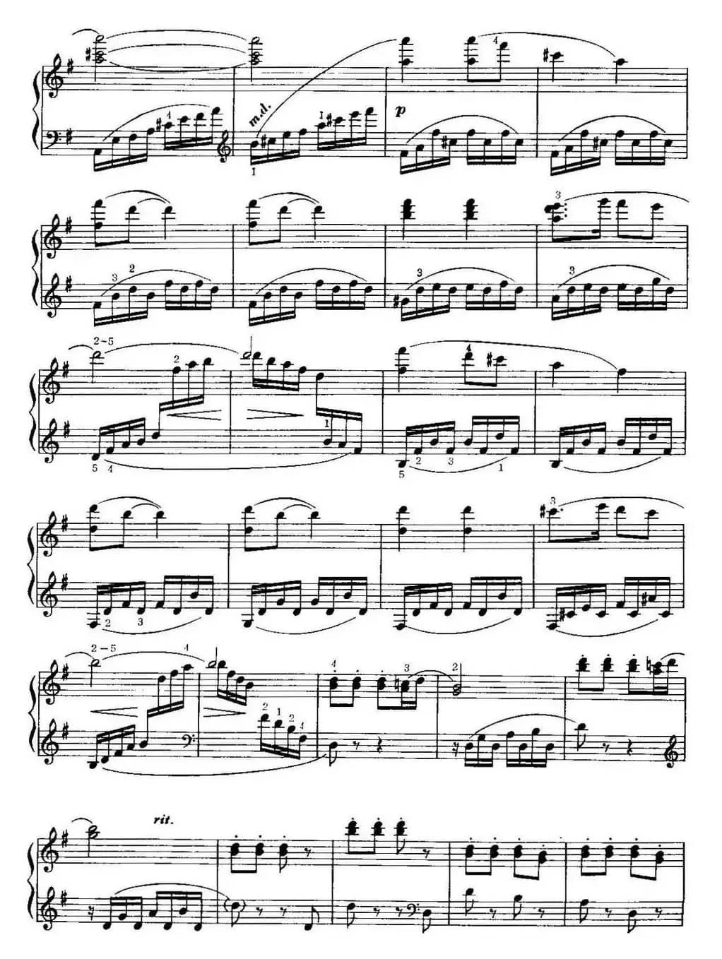 中国钢琴名曲30首：快乐的女战士