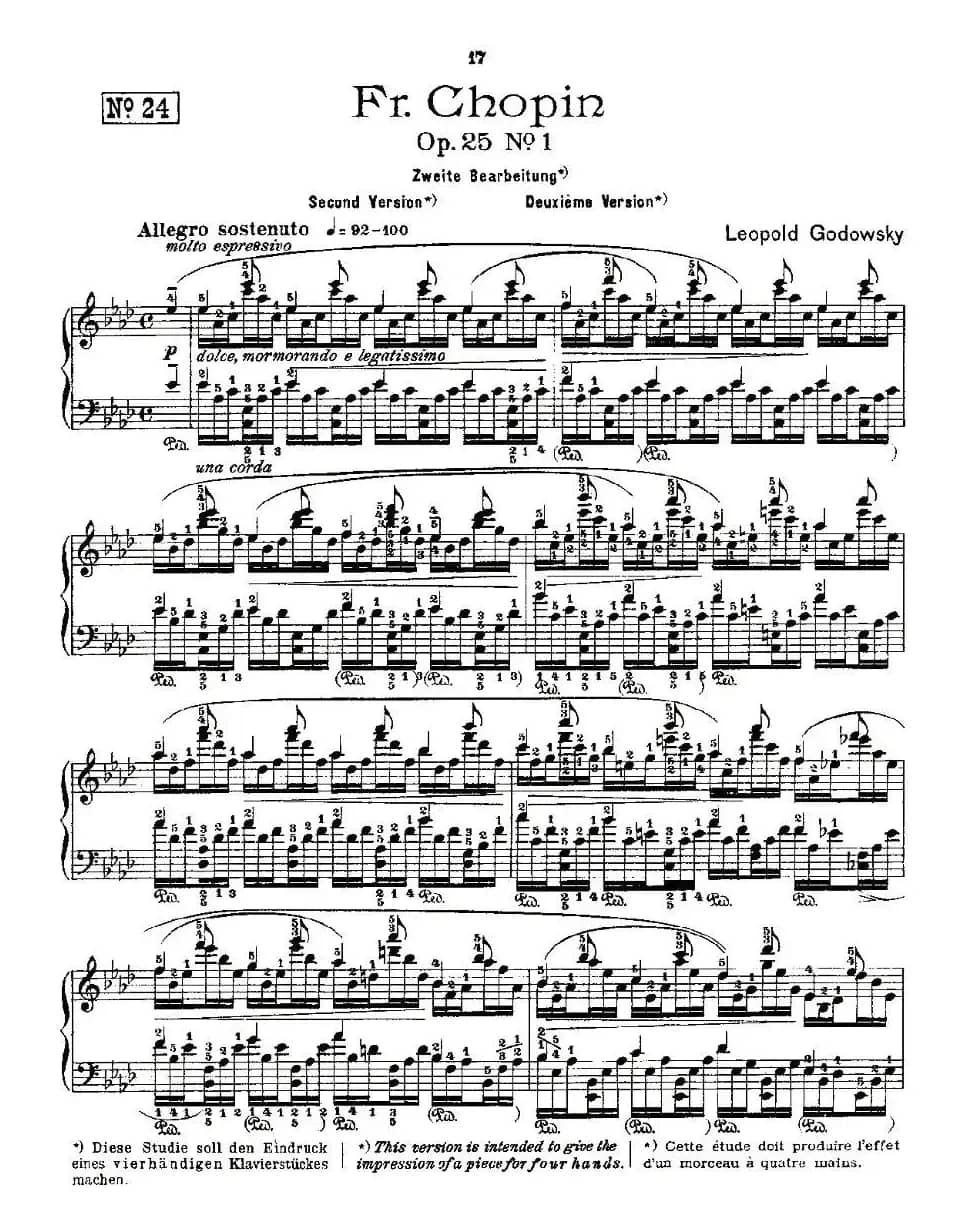 肖邦《练习曲》Fr.Chopin Op.25 No1-2