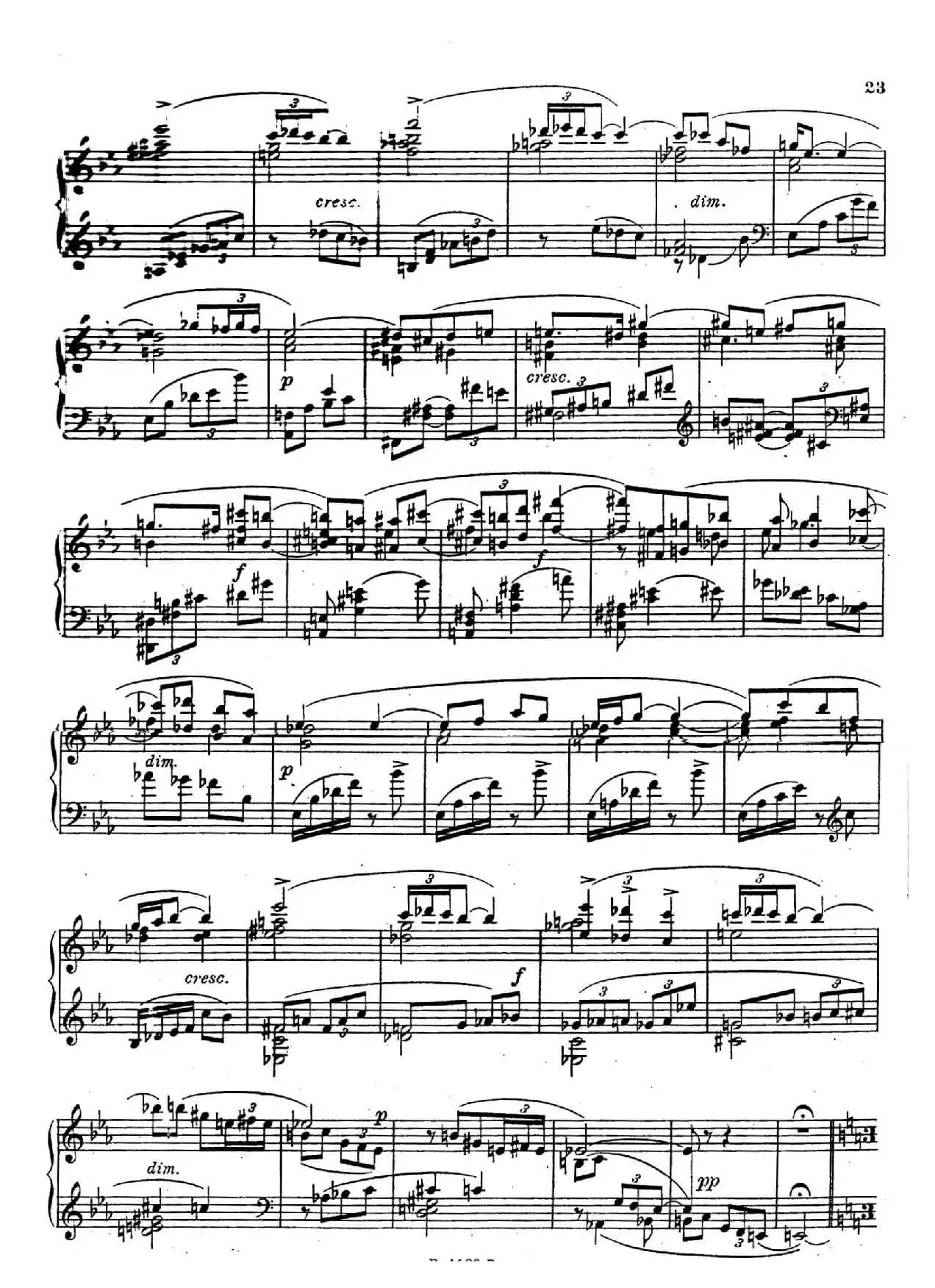 Sonate Romantique Op.3（浪漫奏鸣曲·Ⅲ）