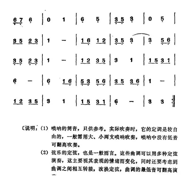 湖南民间乐曲选：风流八板子