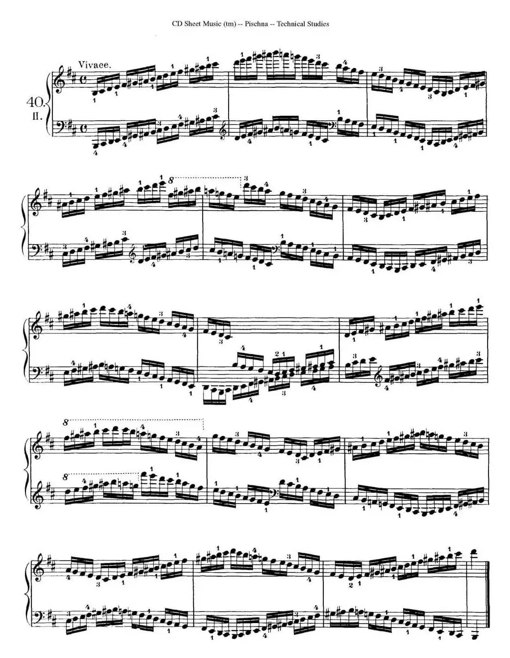 Technical Studies 60 Progressive Exercises (60首钢琴循序渐进练习曲 P61——70)