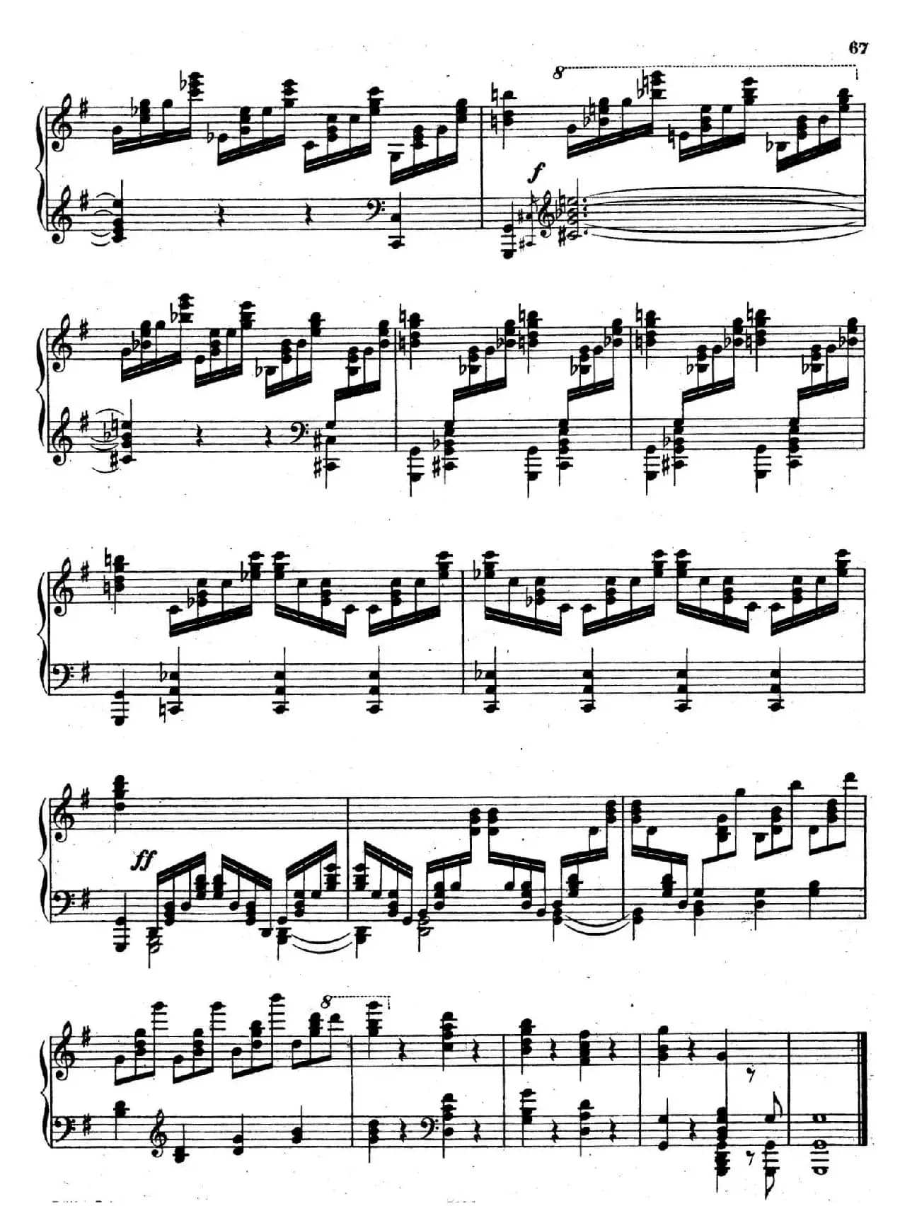 Six Etudes Op.23（6首练习曲·Ⅵ）