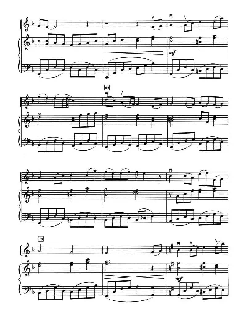 菊花台（小提琴+钢琴）