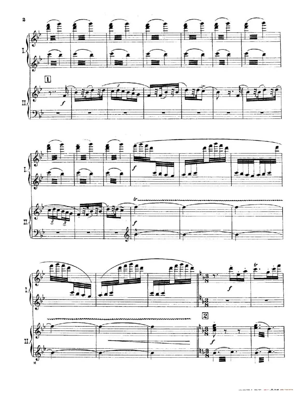 The Pines of Rome(交响诗《罗马的松树》·双钢琴)(第一部分:博尔盖塞别墅的松树)