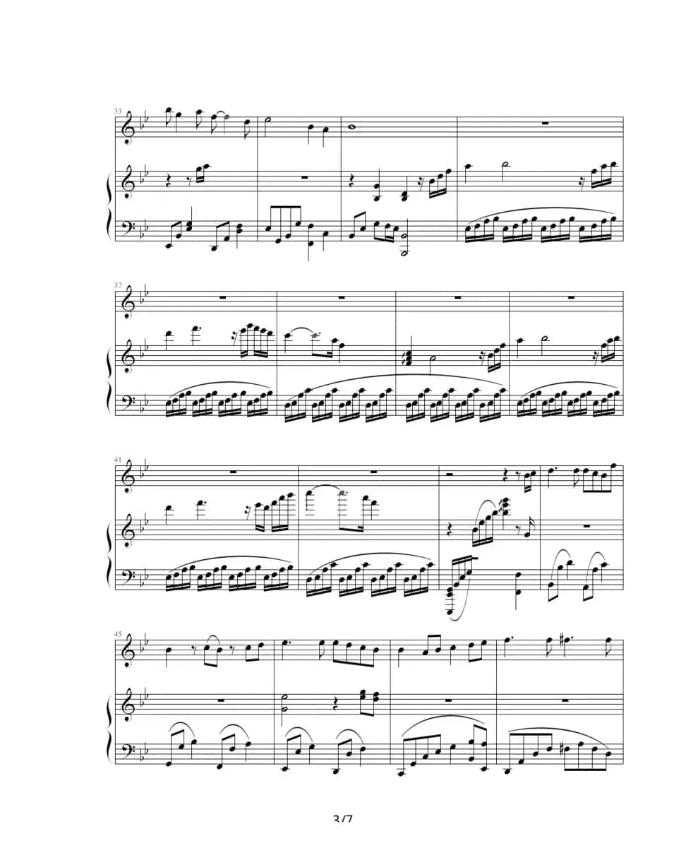 花园（钢琴伴奏谱）