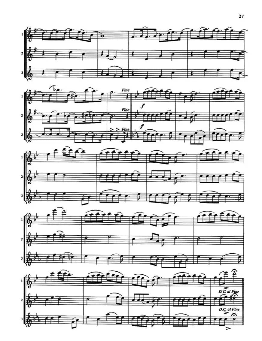 Humoresque（三重奏）