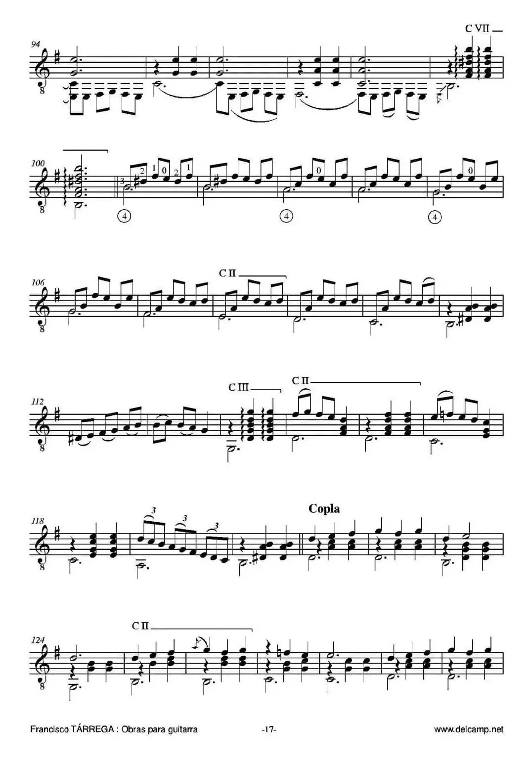 LA CARTAGENERA(古典吉他)