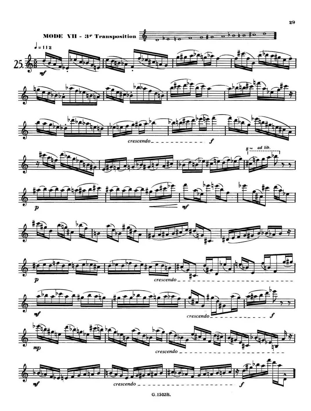 拉库尔萨克斯管练习曲28首（21—28）