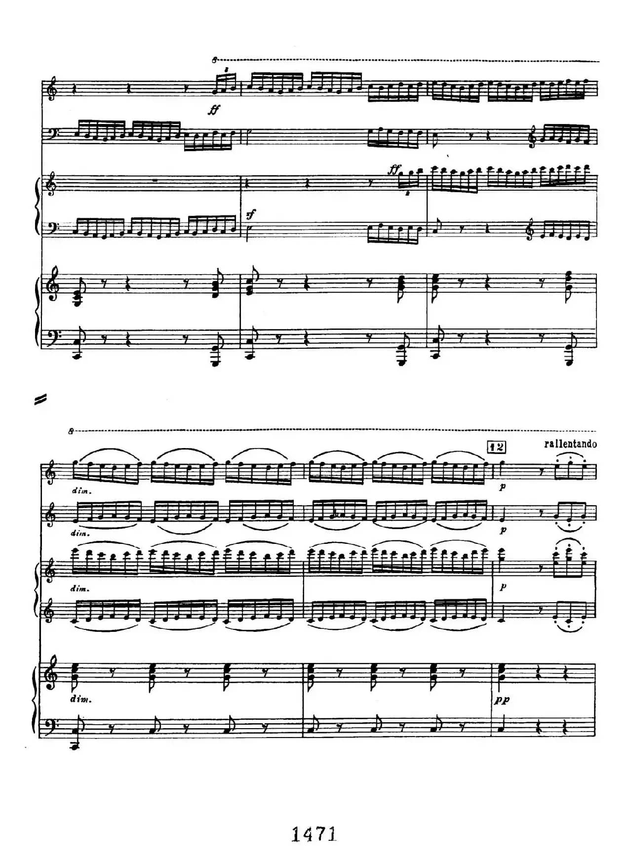 Triple Concerto in C Major Op.56(C大调三重协奏曲·双钢琴·Ⅲ)