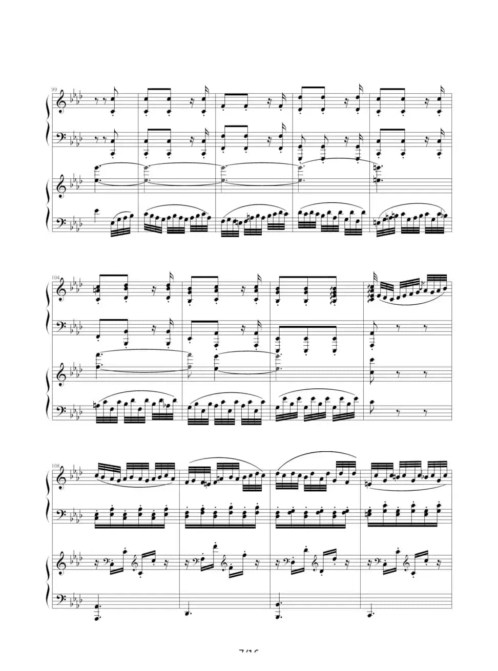 《命运》第二乐章（双钢琴）