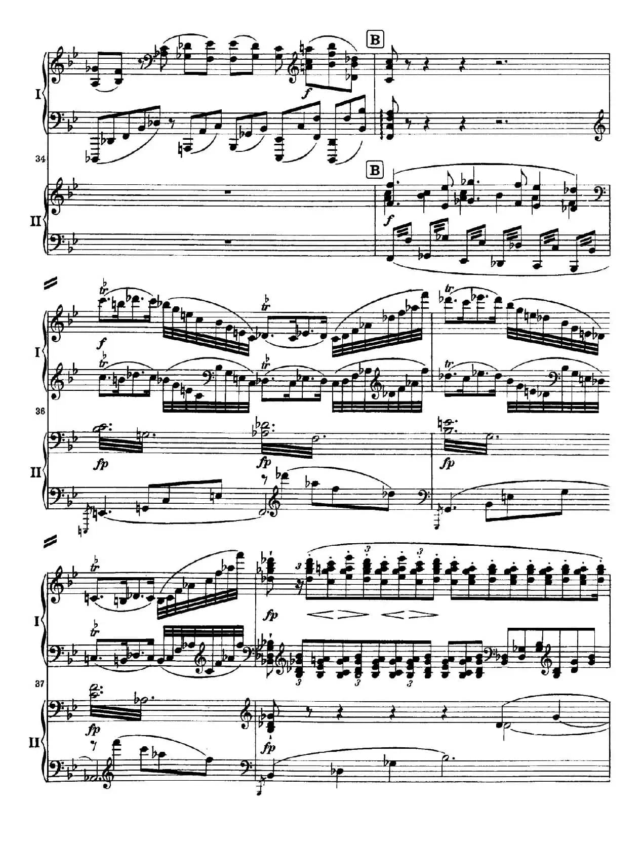 降B大调第二钢琴协奏曲（P61——70）