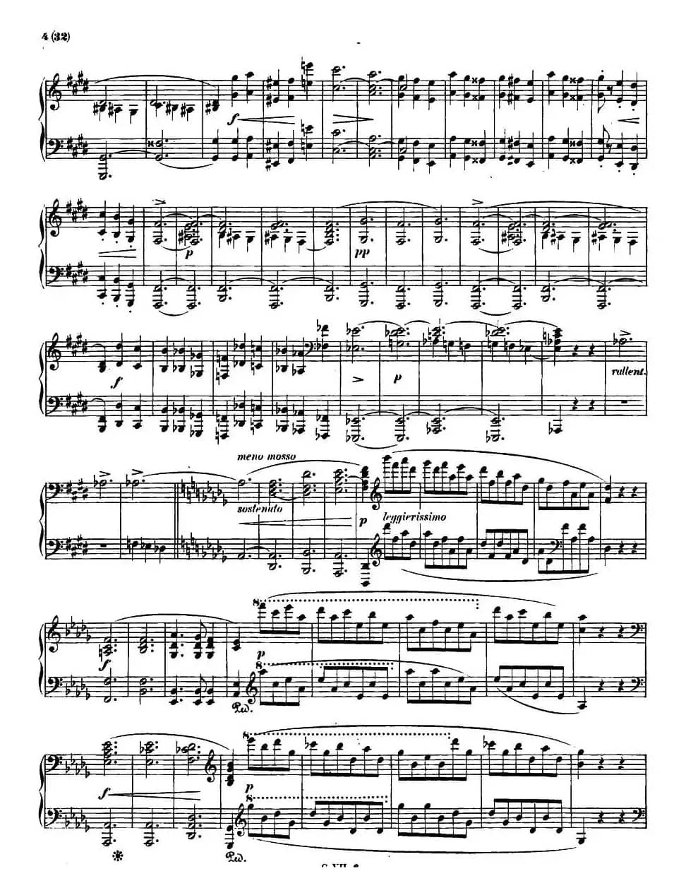 升c小调钢琴谐谑曲Op.39（第三号）