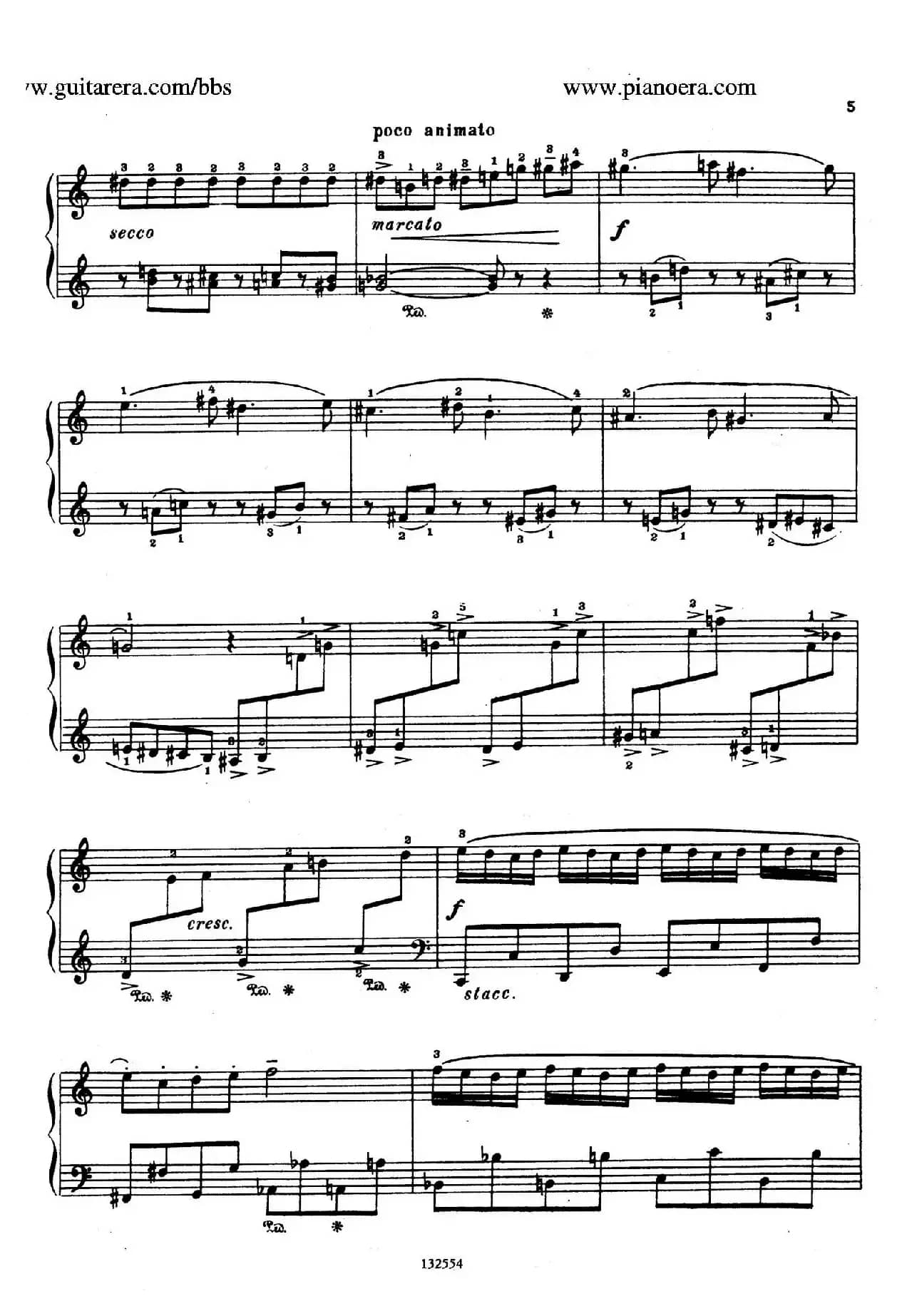 Piano Sonatina in C Major Op.93（C大调钢琴小奏鸣曲·第一乐章）