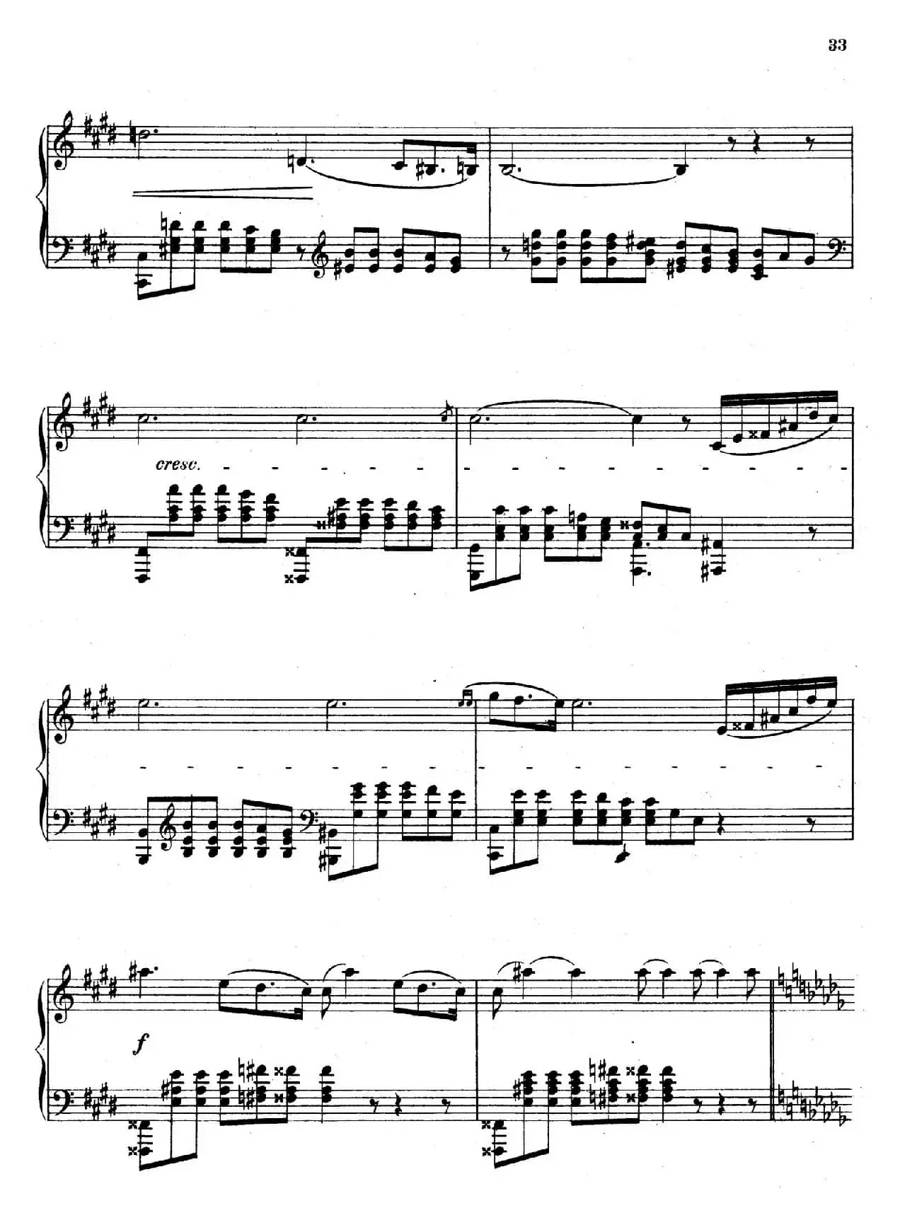 Six Etudes Op.23（6首练习曲·Ⅲ）