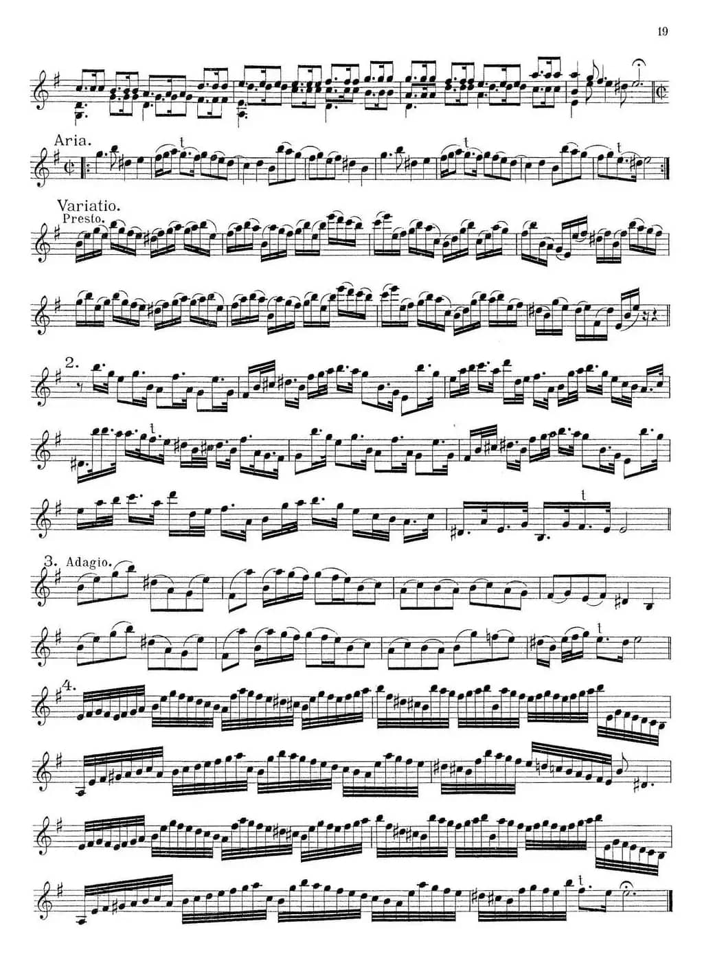 Biber Violin Sonata V