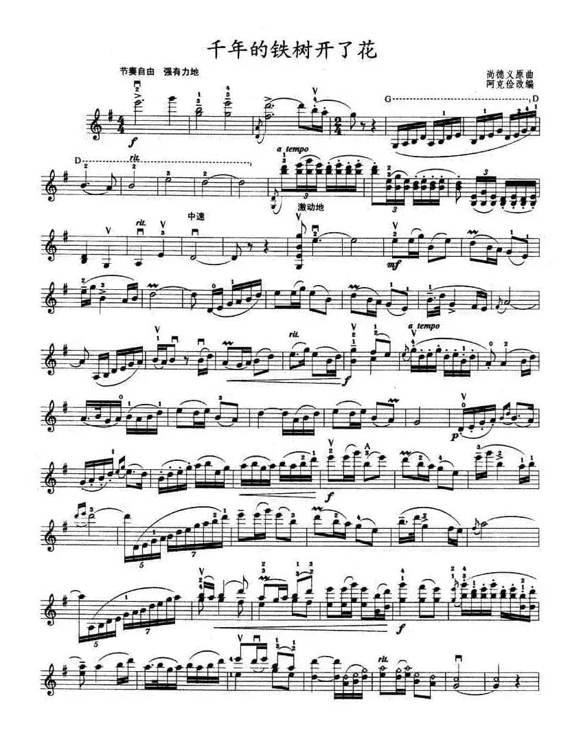 千年铁树开了花