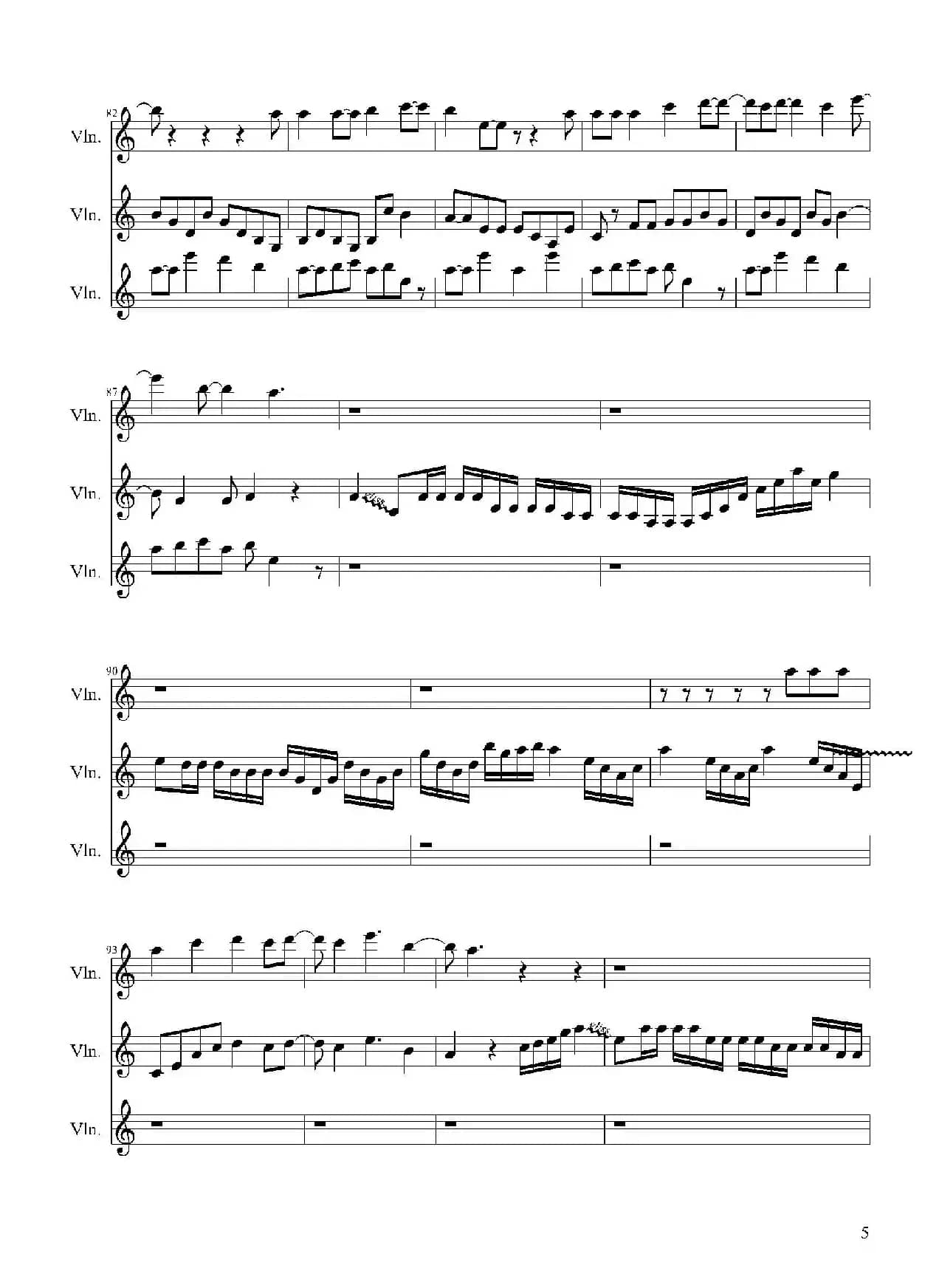 Shatter Me（小提琴三重奏）