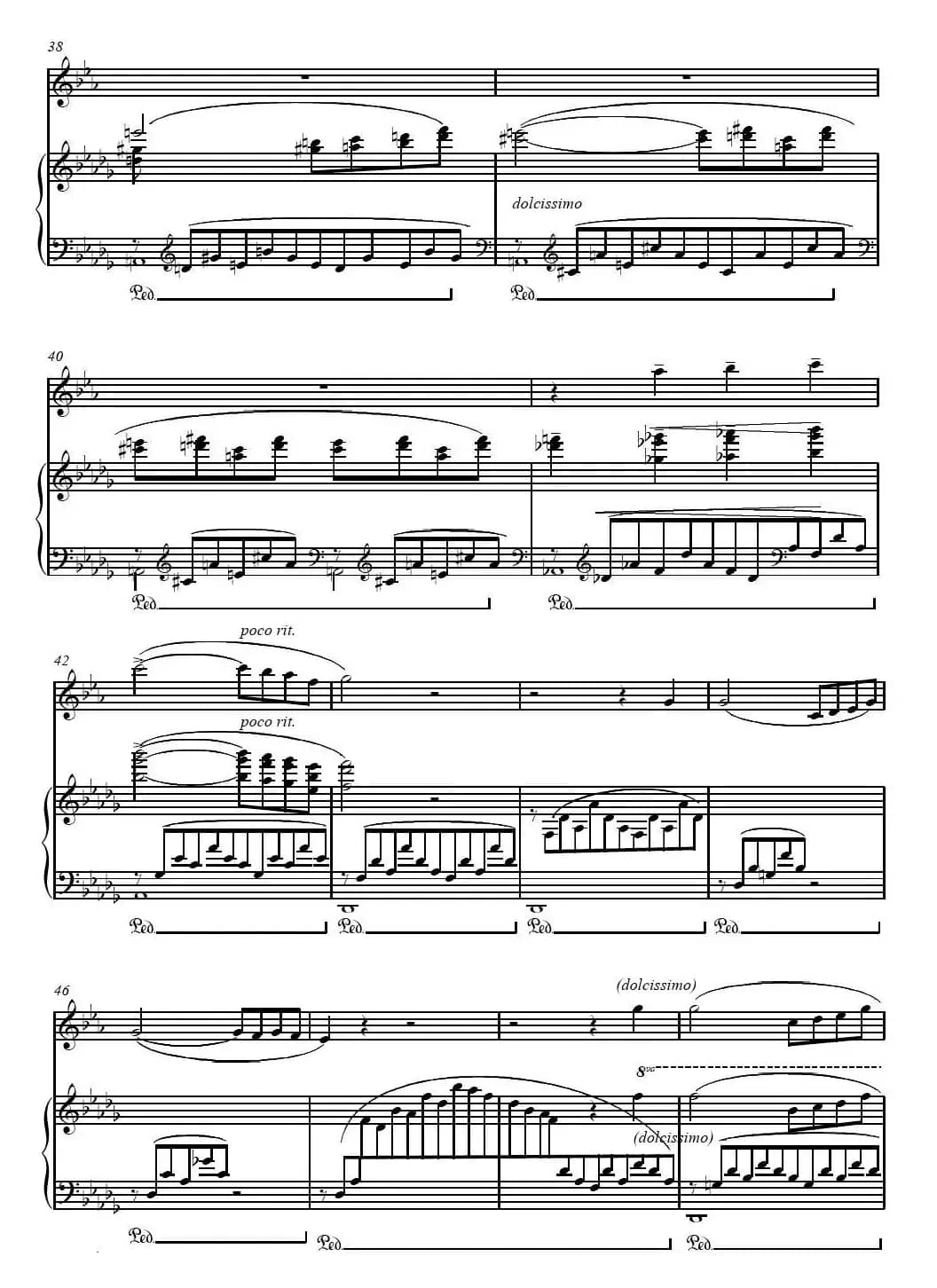 Consolation No.3 （李斯特第三安慰曲）（单簧管+钢琴伴奏）