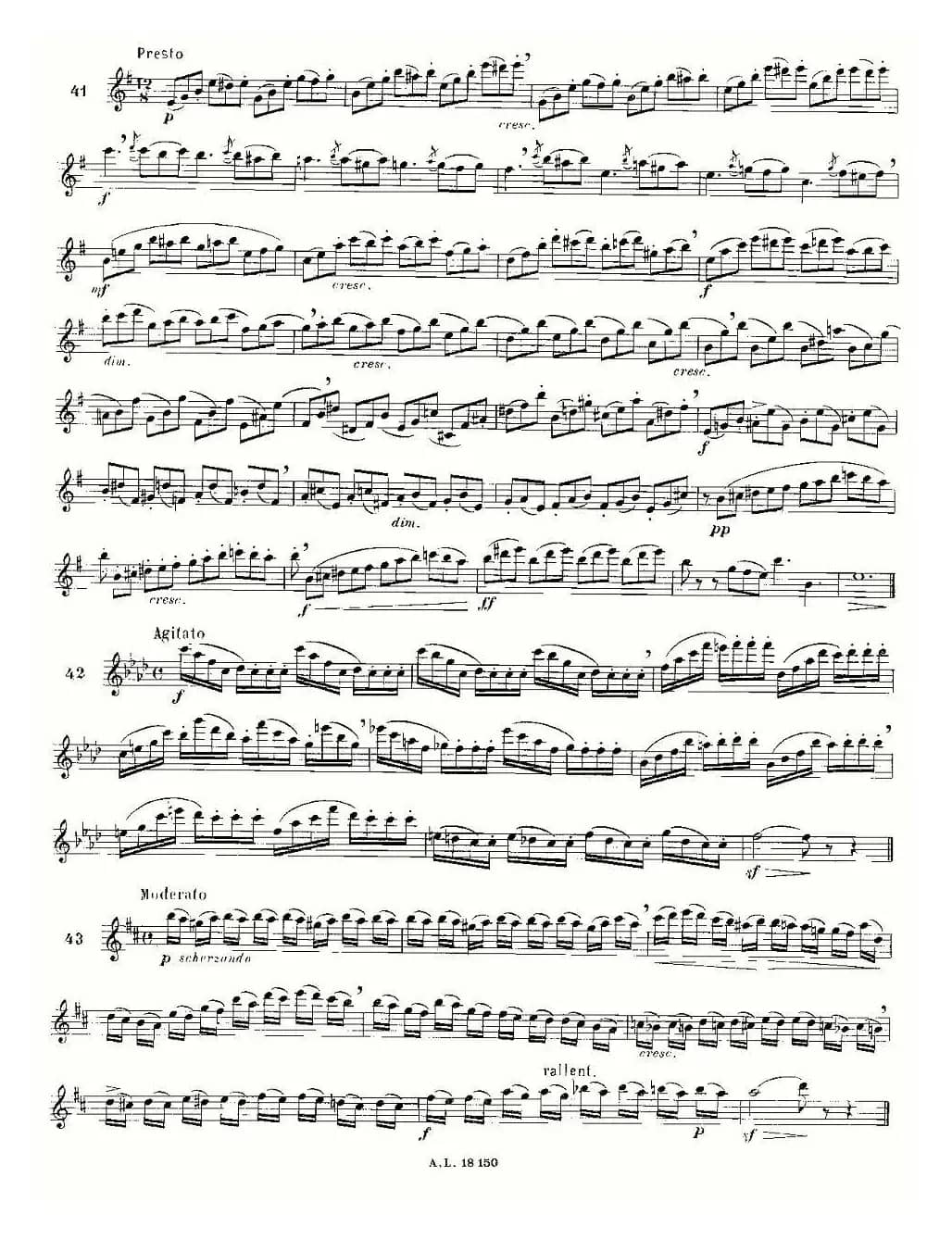 简易音阶练习100首之37-49（moyse - 100 studies after cramer）