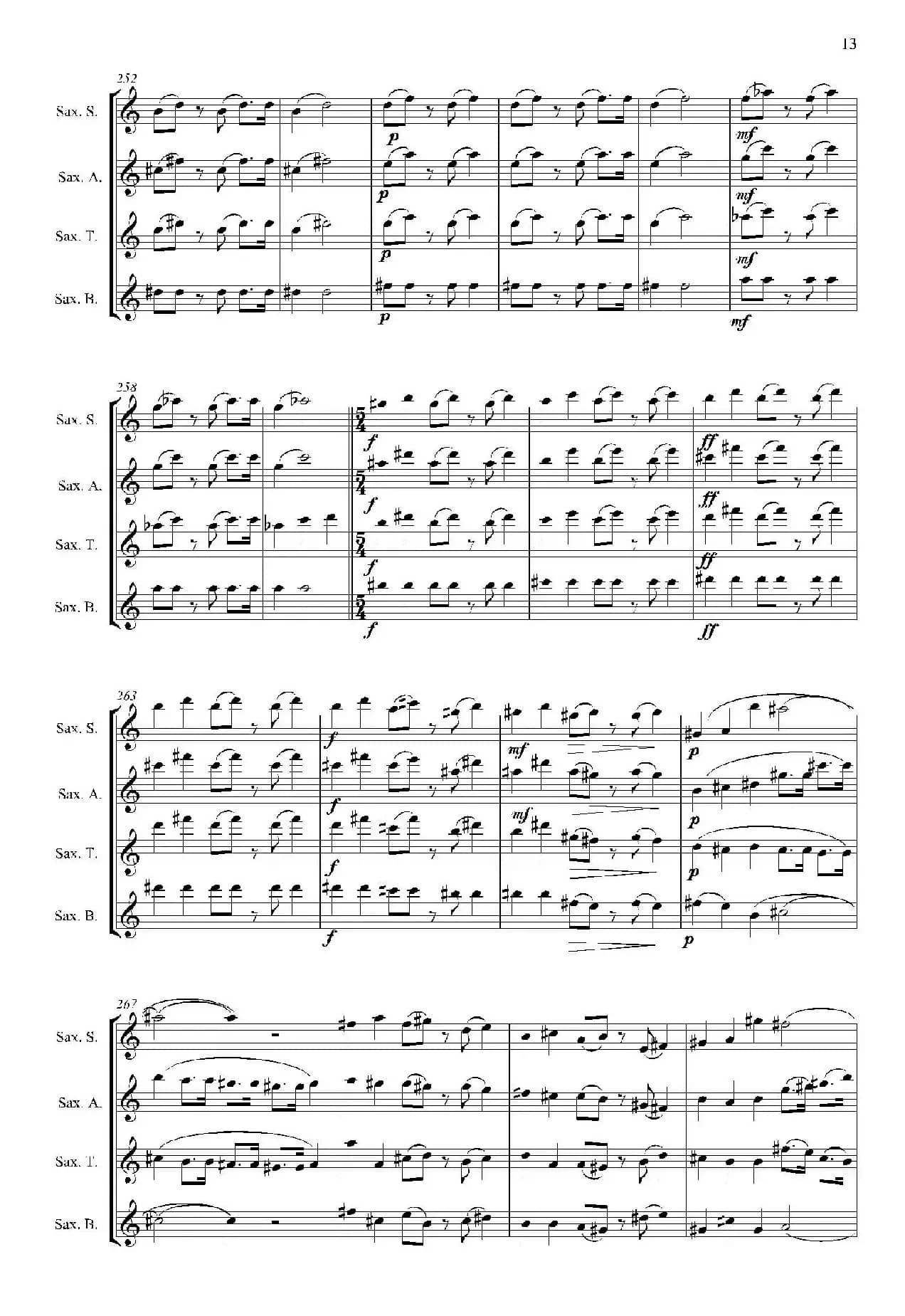 ESTILOS（四重奏）