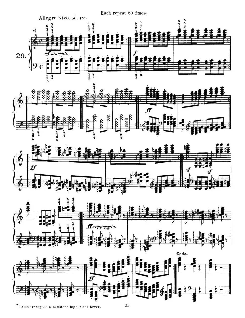 Czerny - 40 Daily Exerci Op.337（25—30）（40首日常训练曲）