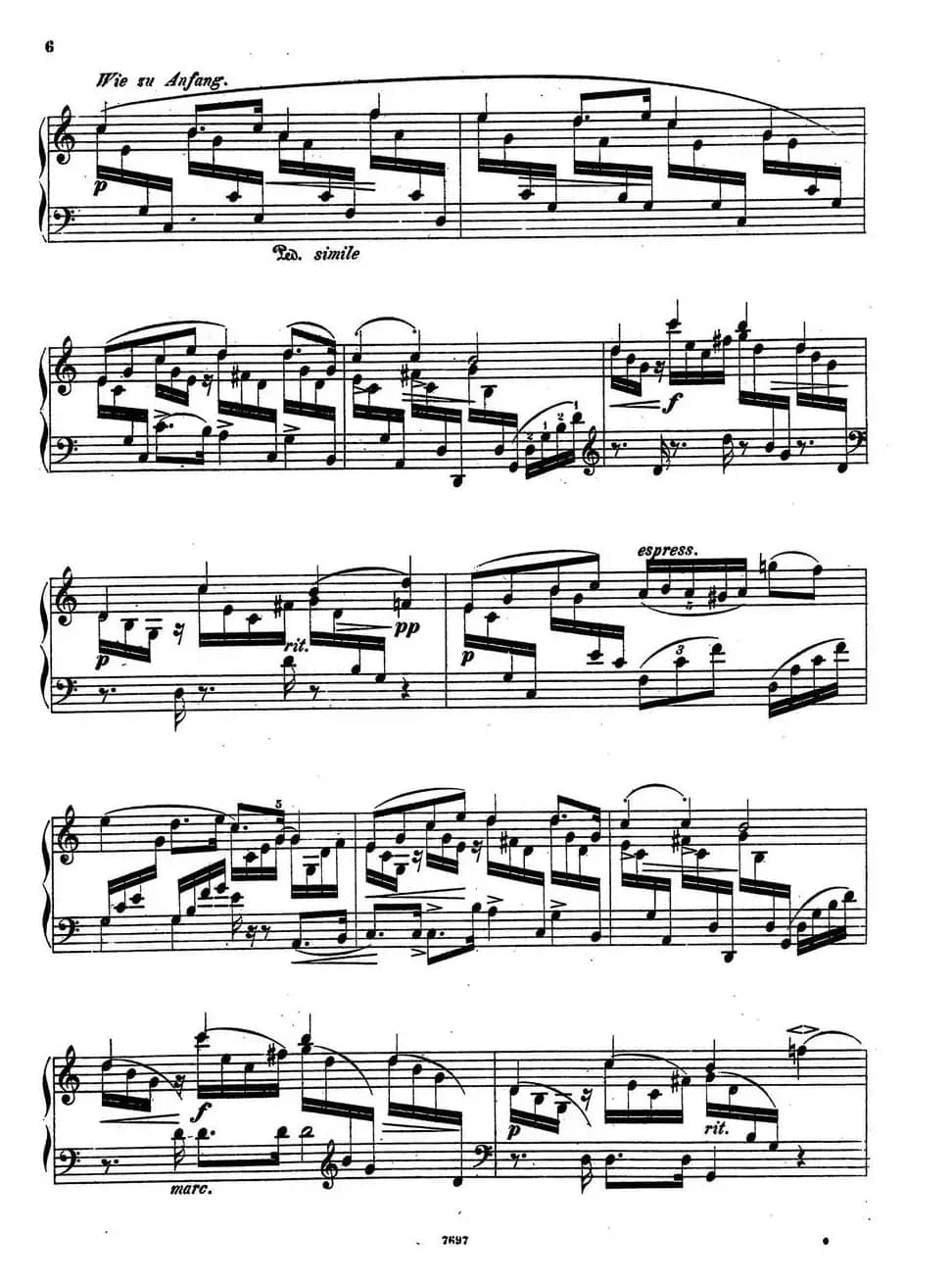 Nachtstücke Op·28（4首夜曲·1）